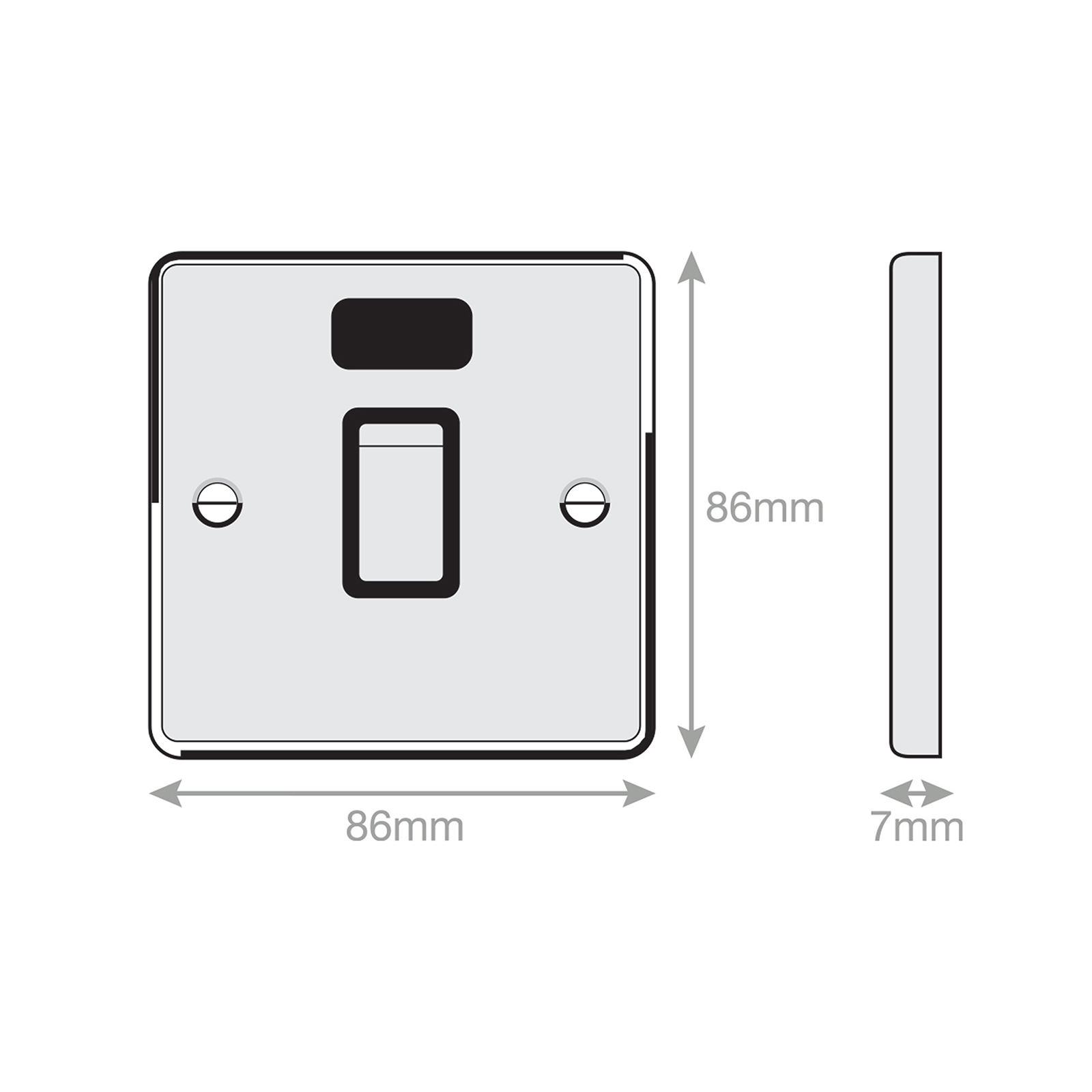 20 Amp DP Switch with Neon - Range Selectric 7M-PRO