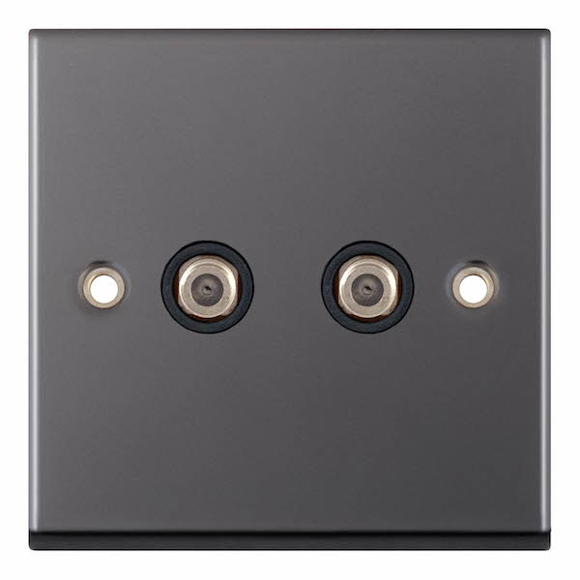 2 Gang F-Type Satellite Socket - Range Selectric 7M-PRO