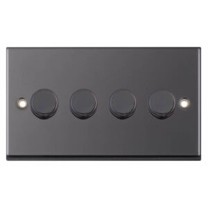 LED Dimmer - 5-100W, 4 Gang 2 Way - Range Selectric 7M-PRO