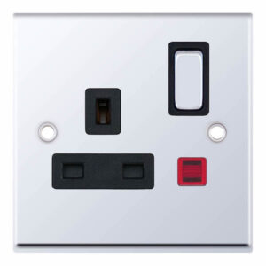 13 Amp Socket Outlet with Neon DP - Switched - Range Selectric 7M-PRO
