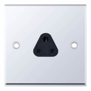 2 Amp Round Pin Socket - 3 Pin - Unswitched - Range Selectric 7M-PRO