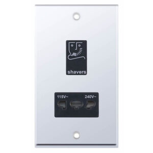 Dual Voltage Shaver Socket 115V & 230V Output - Range Selectric 7M-PRO