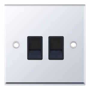 2 Gang RJ45 Computer / Data Socket - Range Selectric 7M-PRO