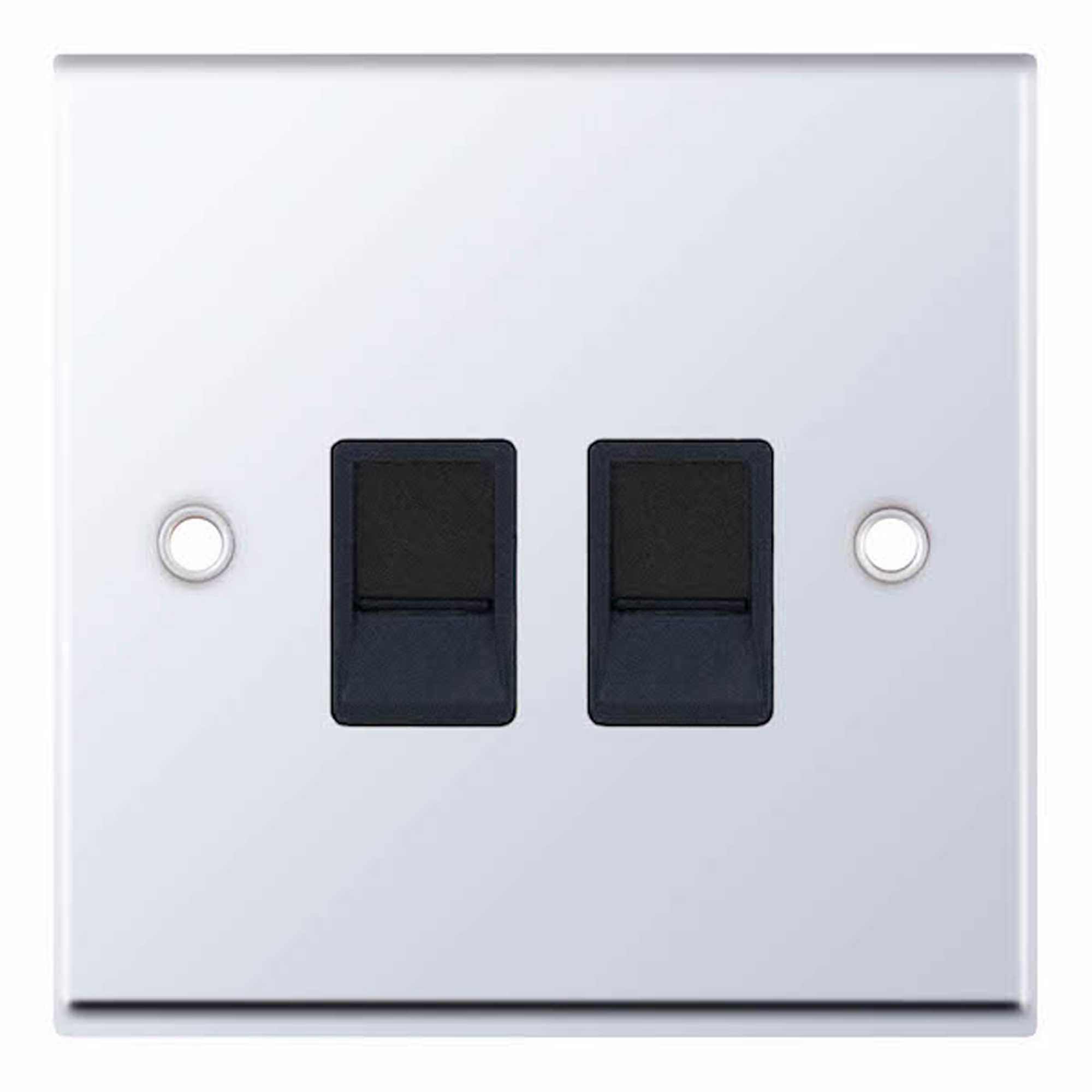 2 Gang RJ45 Computer / Data Socket - Range Selectric 7M-PRO