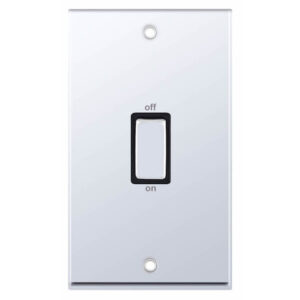 45 Amp DP Switch 2 Gang Plate - Range Selectric 7M-PRO