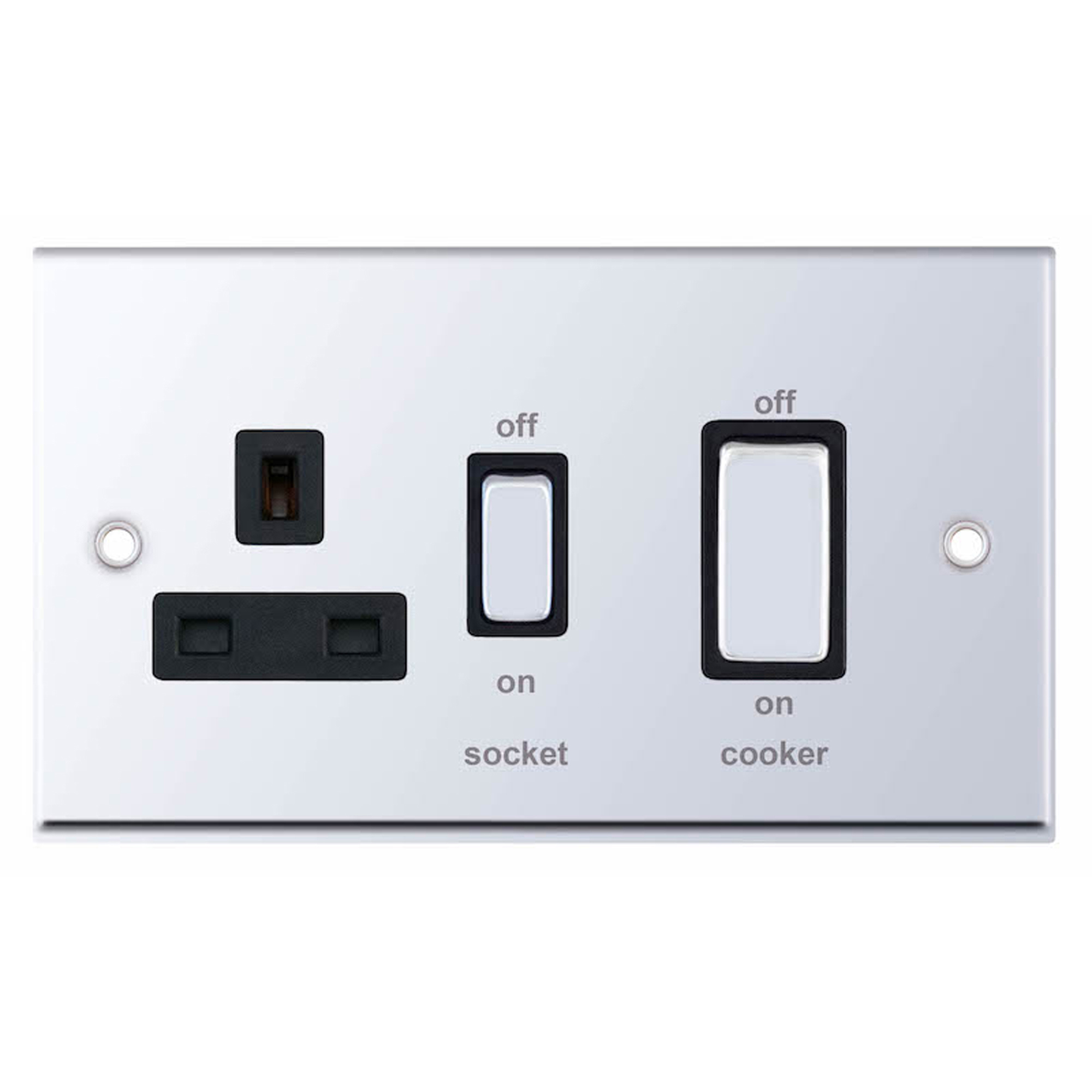45 Amp Cooker Unit with 13 Amp Switched Socket - Range Selectric 7M-PRO
