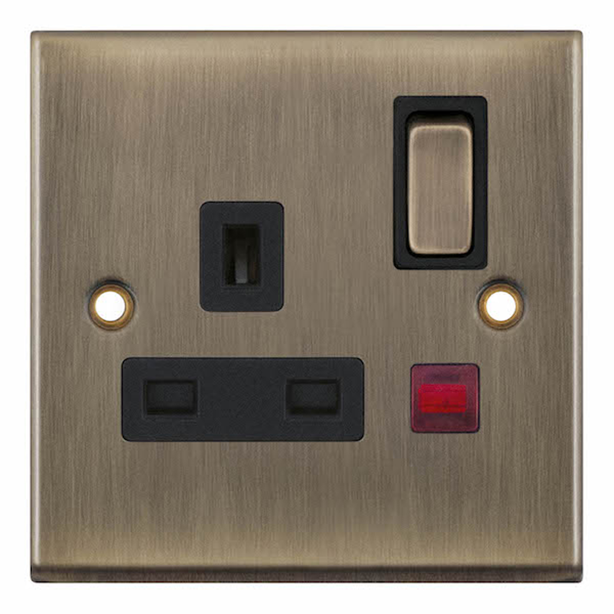 13 Amp Socket Outlet with Neon DP - Switched - Range Selectric 7M-PRO