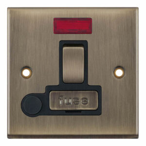 13 Amp Fused Connection Unit with Neon & Flex Outlet DP - Switched - Range Selectric 7M-PRO