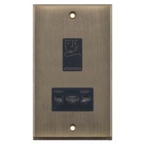 Dual Voltage Shaver Socket 115V & 230V Output - Range Selectric 7M-PRO