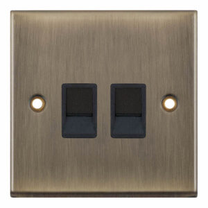 2 Gang RJ45 Computer / Data Socket - Range Selectric 7M-PRO