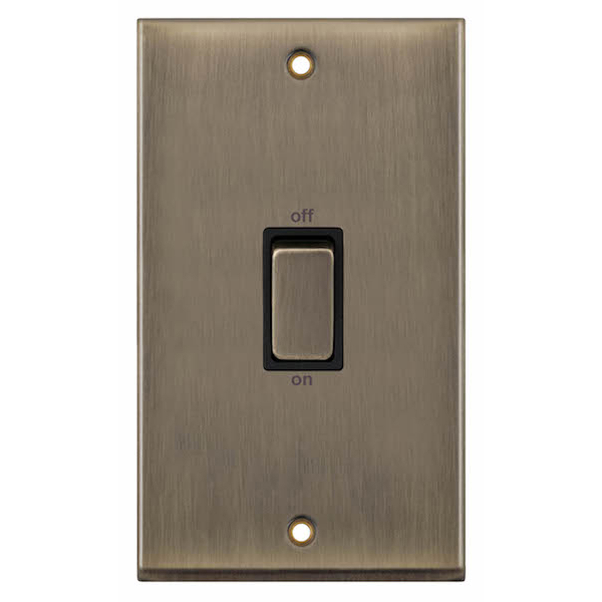 45 Amp DP Switch 2 Gang Plate - Range Selectric 7M-PRO