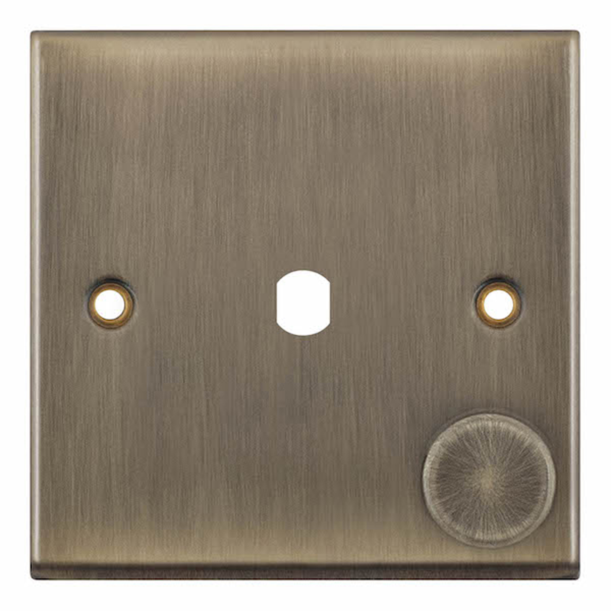 Empty Dimmer Plate - 1 Aperture Plate with Knob - Range Selectric 7M-PRO
