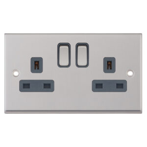 13 Amp Socket Outlets DP + 2 Earth Terminals - Switched - Range Selectric 7M-PRO