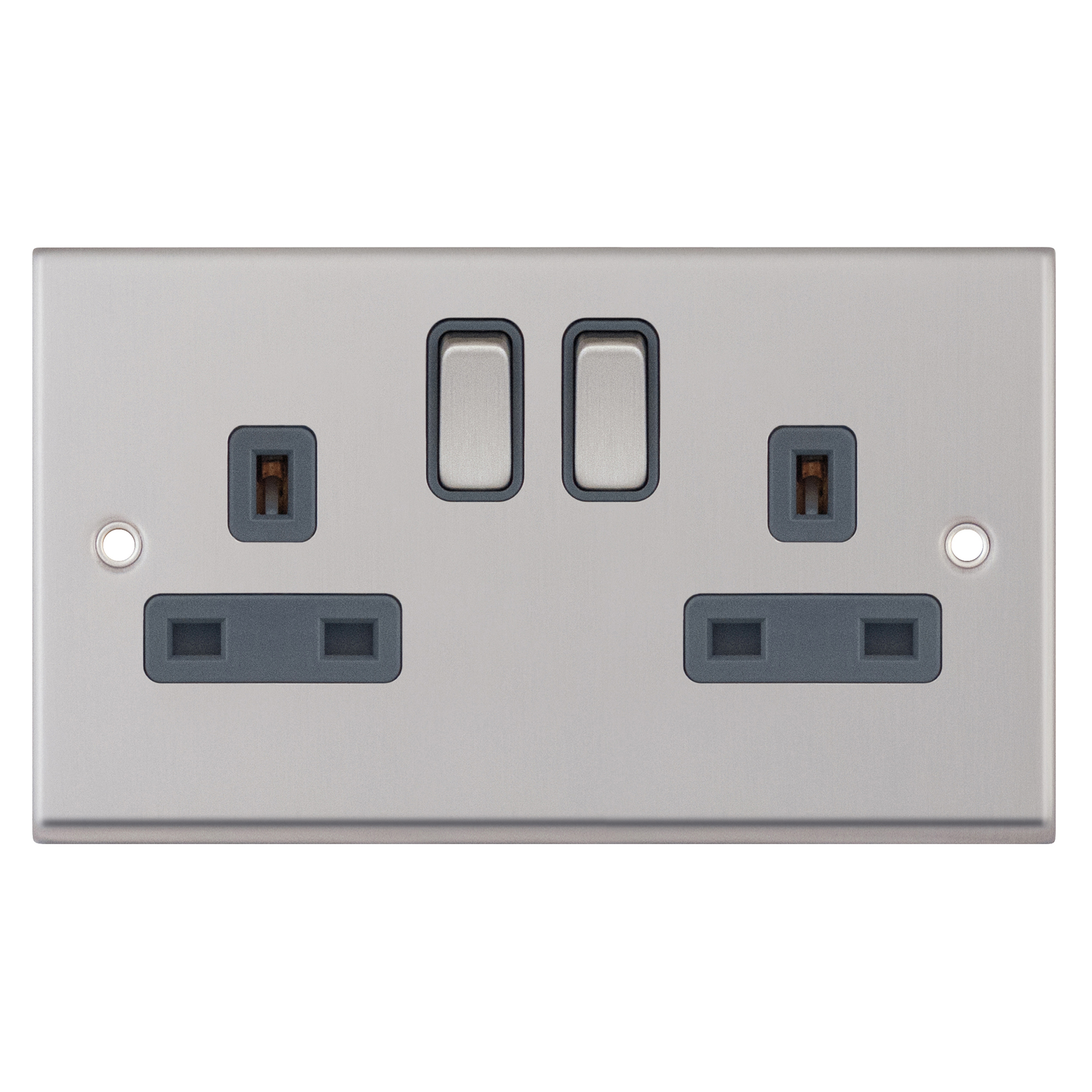 13 Amp Socket Outlets DP + 2 Earth Terminals - Switched - Range Selectric 7M-PRO