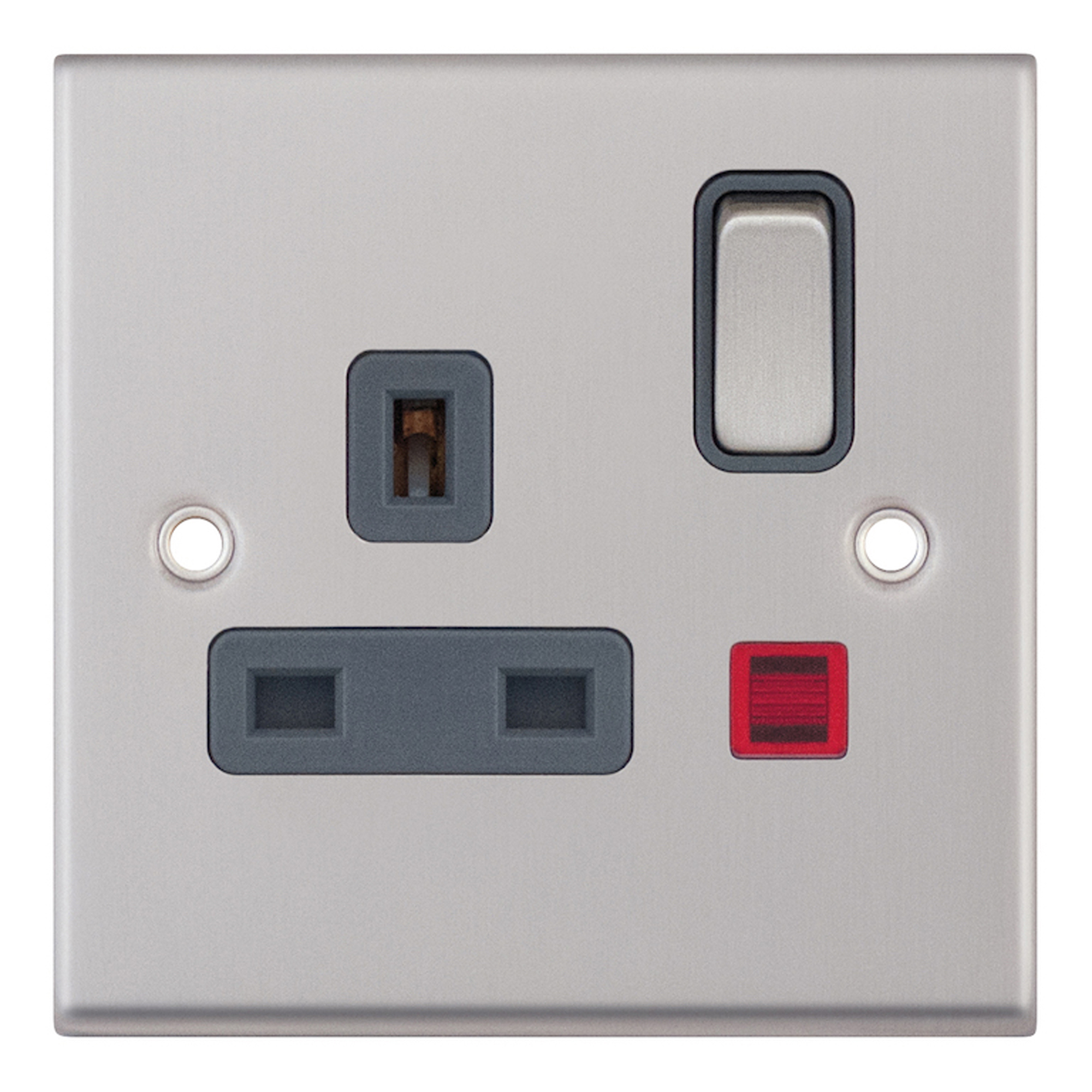 13 Amp Socket Outlet with Neon DP - Switched - Range Selectric 7M-PRO