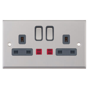 13 Amp Socket Outlets with Neon DP - Switched - Range Selectric 7M-PRO