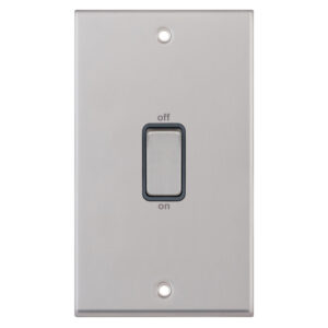 45 Amp DP Switch 2 Gang Plate - Range Selectric 7M-PRO