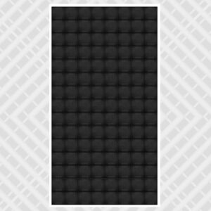 All black - DIY Standard Single Vented Tile Garage Pack - 3.2m x 6m