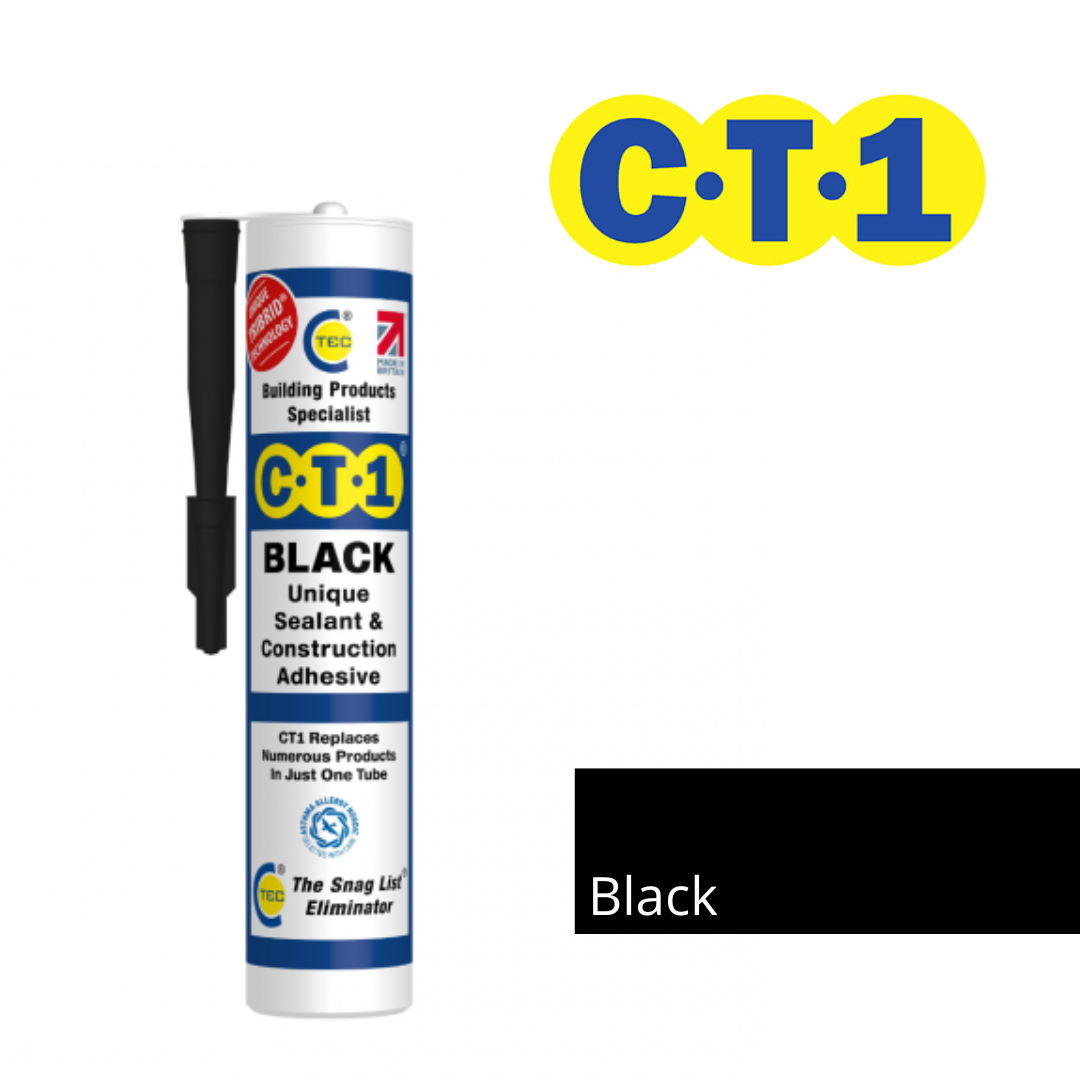 CT1 Adhesive and Sealant Black 290ml