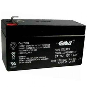 Casil 12v 1.2Ah Sealed Lead Acid Battery - Flame Retardant (CA1212-V0)