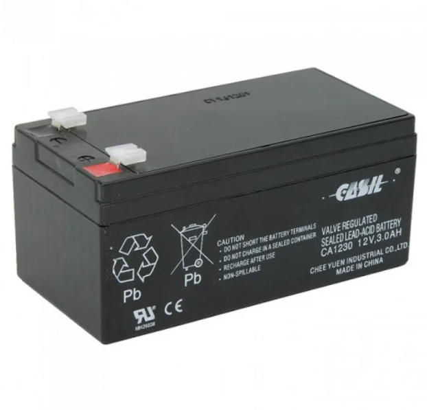Casil 12 V 3Ah Sealed Lead Acid Alarm Battery