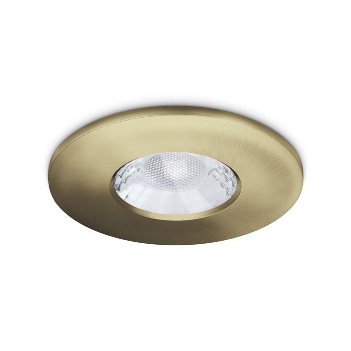JCC FIREGUARD NEXT GENERATION BEZEL FIXED IP65 - BRASS