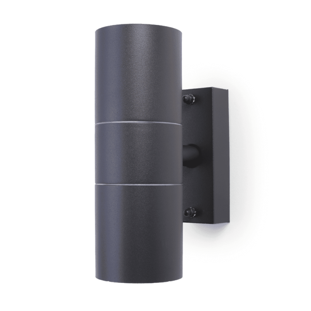 Coral Up/Down Wall Light - GRAPHITE GREY
