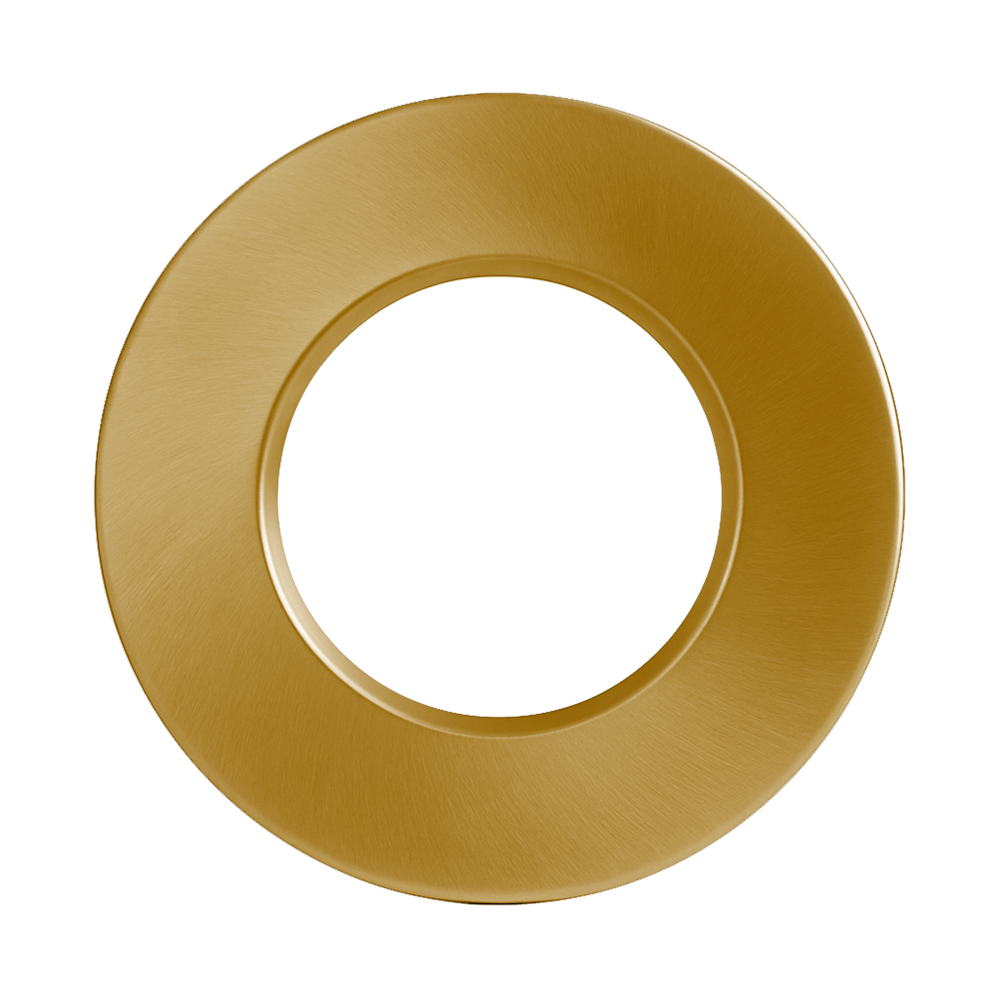 Quad Bezel – Polished Brass