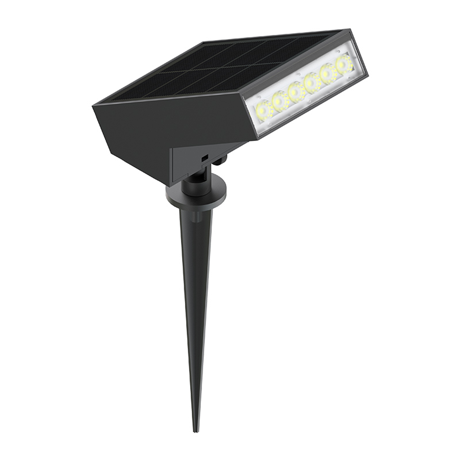 Omnisolar Hesta Adjustable Solar Garden Light - 500 Lumens Warm White