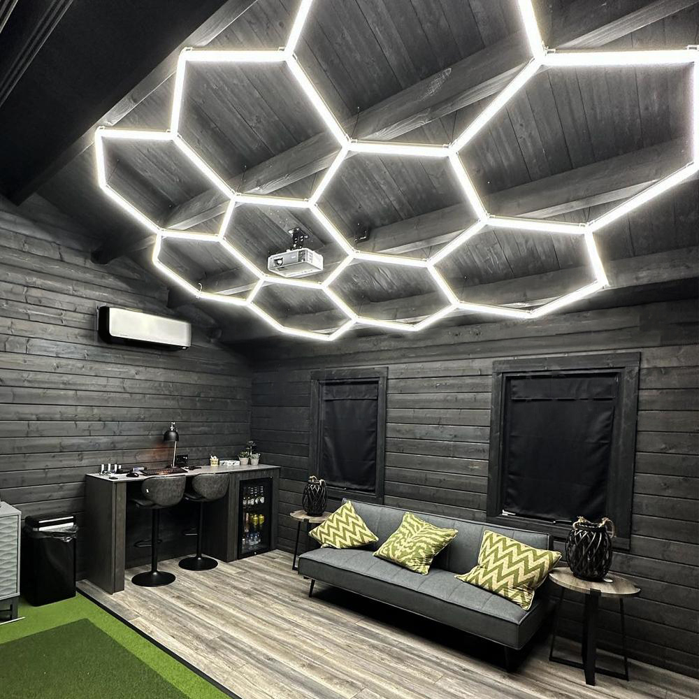 Hexagon Lighting 10 Grid System