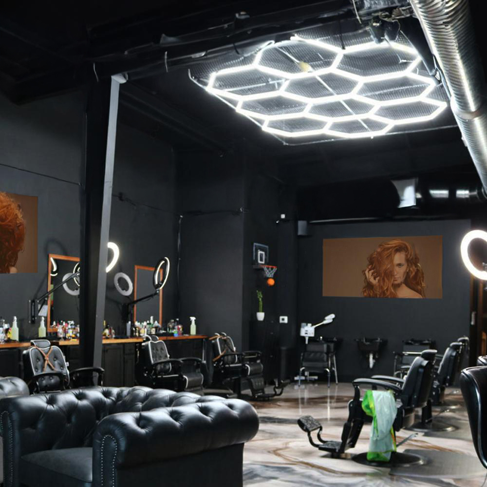 Hexagon Lighting 10 Grid System