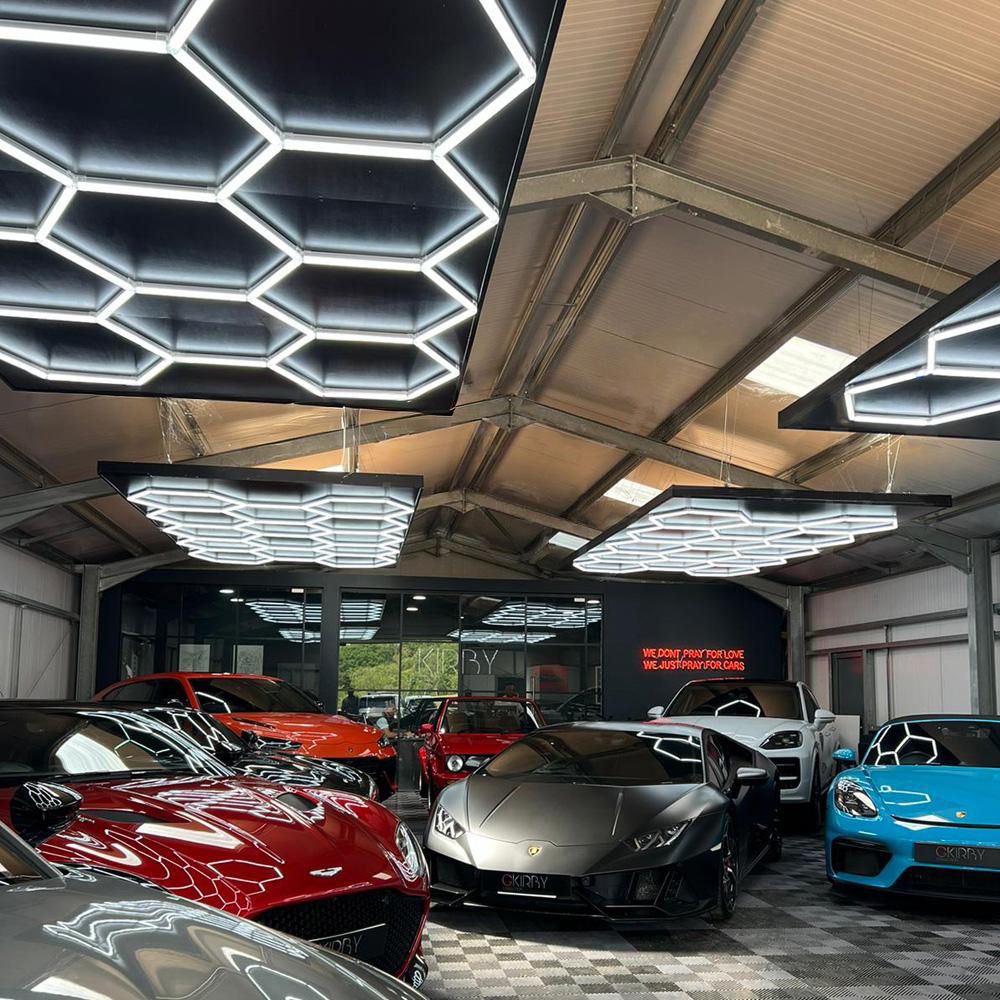 Hexagon Lighting 14 Grid System