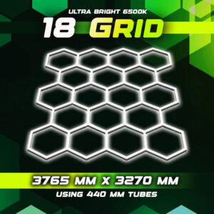 Hexagon Lighting 18 Grid System