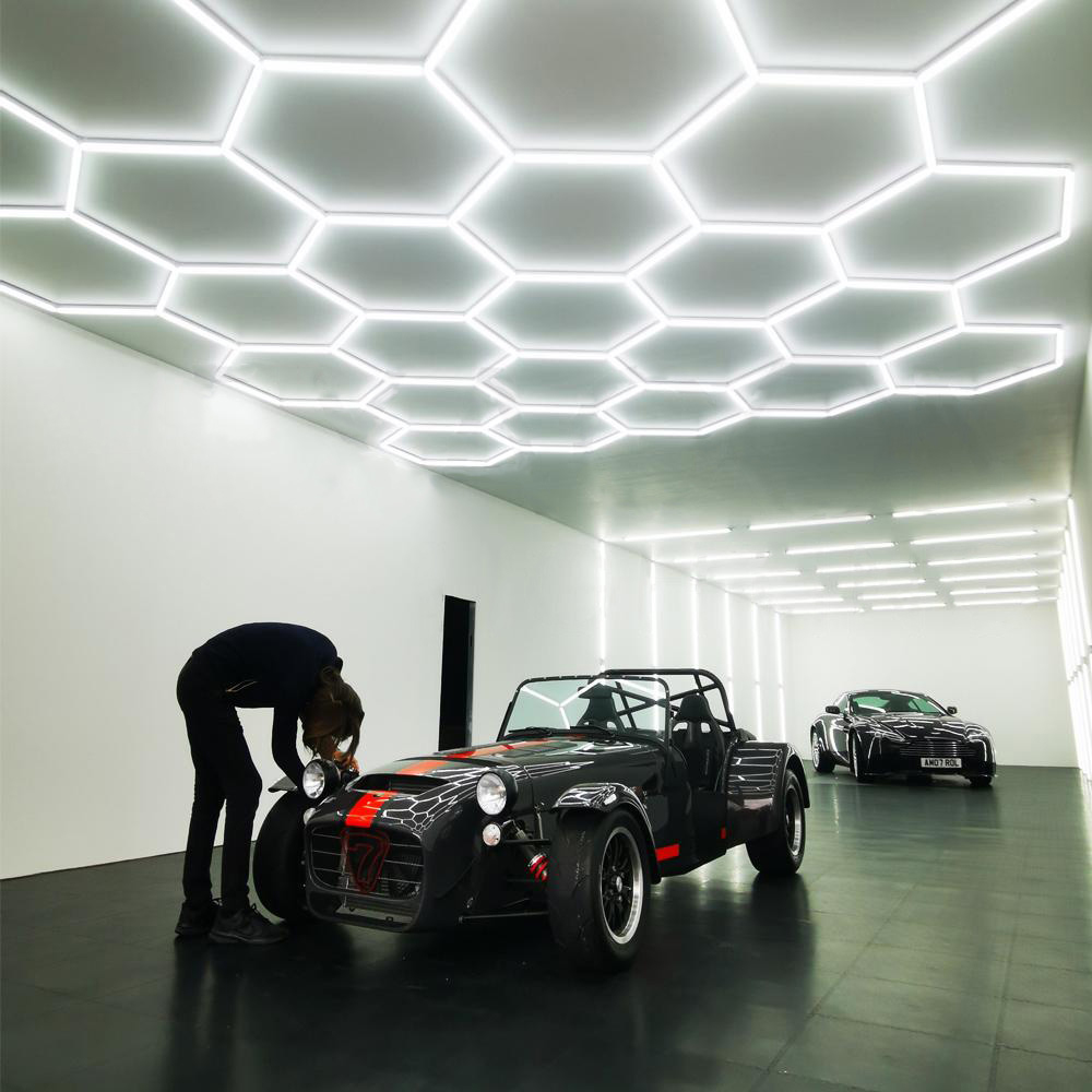 Hexagon Lighting 22 Grid System