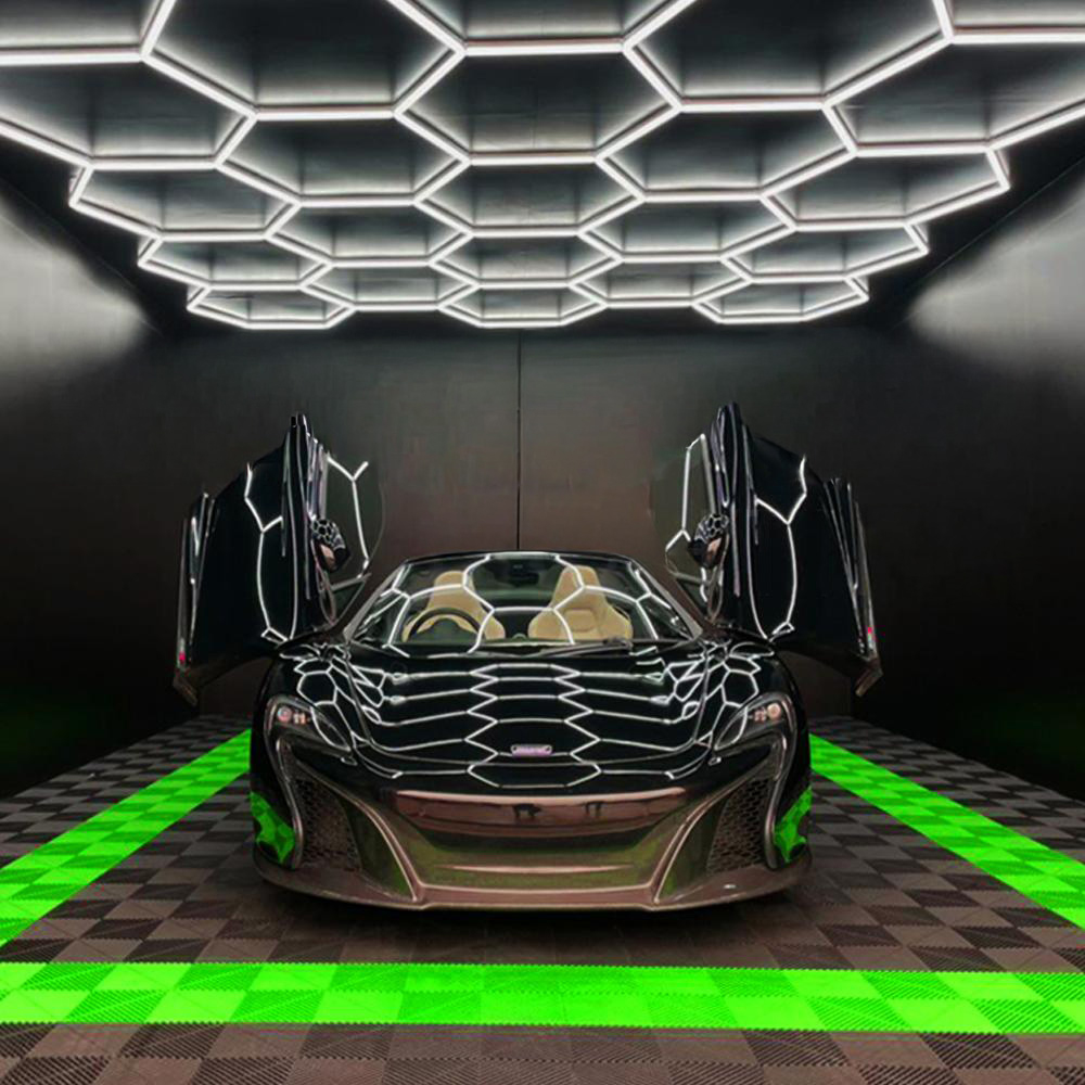 Hexagon Lighting 23 Grid System