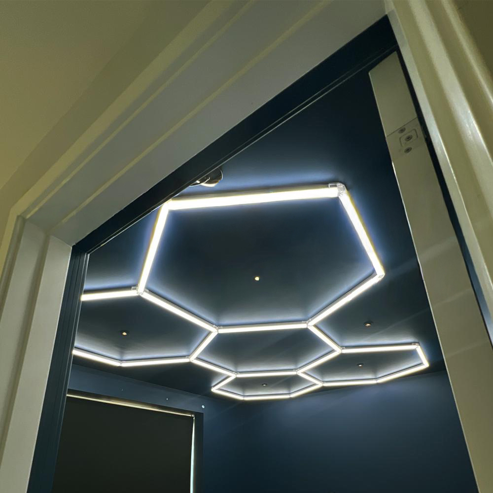 Hexagon Lighting 5 Grid System Warm White 3000k