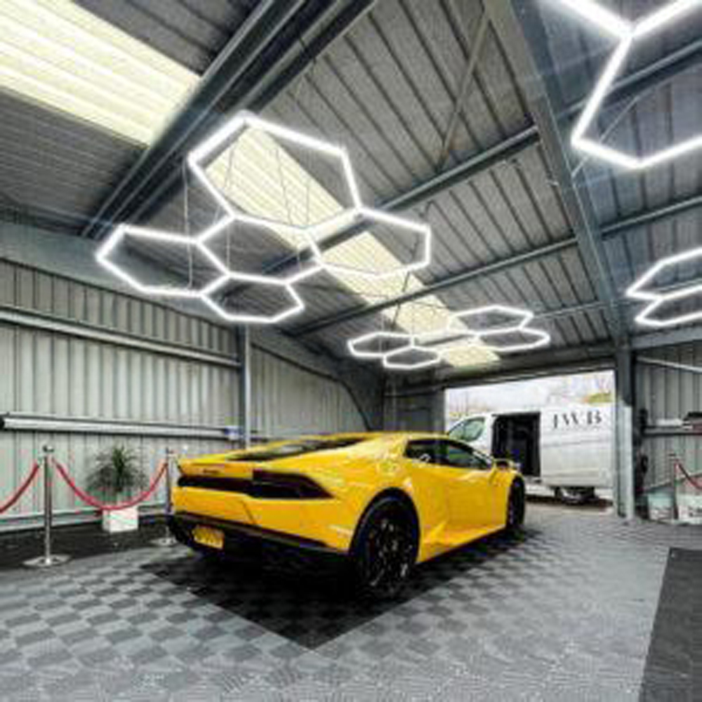 Hexagon Lighting 5 Grid System