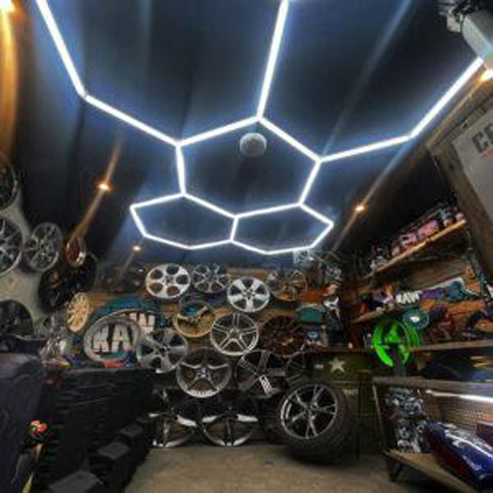 Hexagon Lighting 5 Grid System