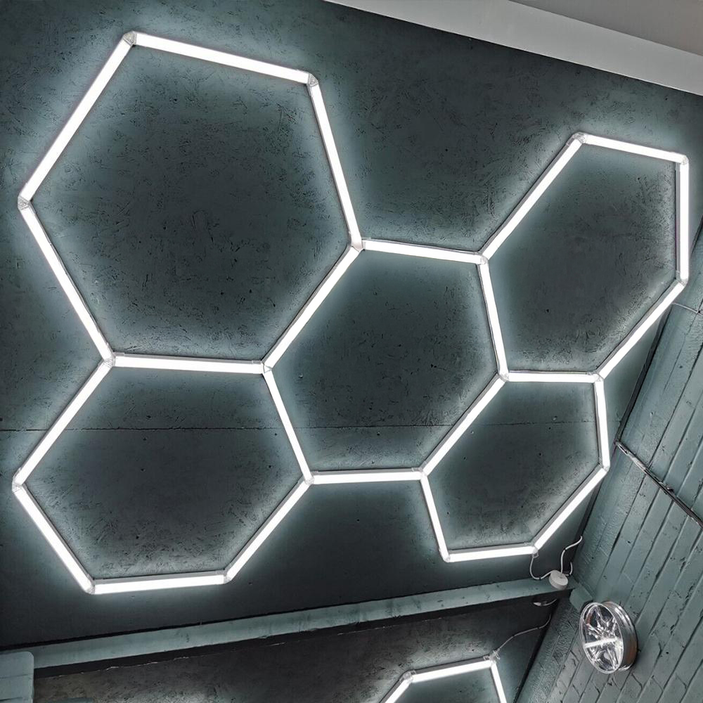 Hexagon Lighting 7 Grid System