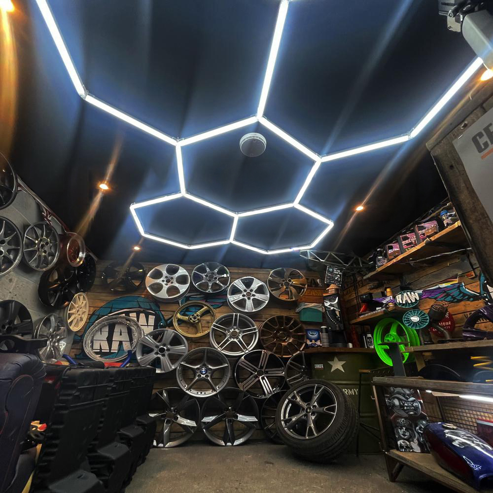 Hexagon Lighting 7 Grid System