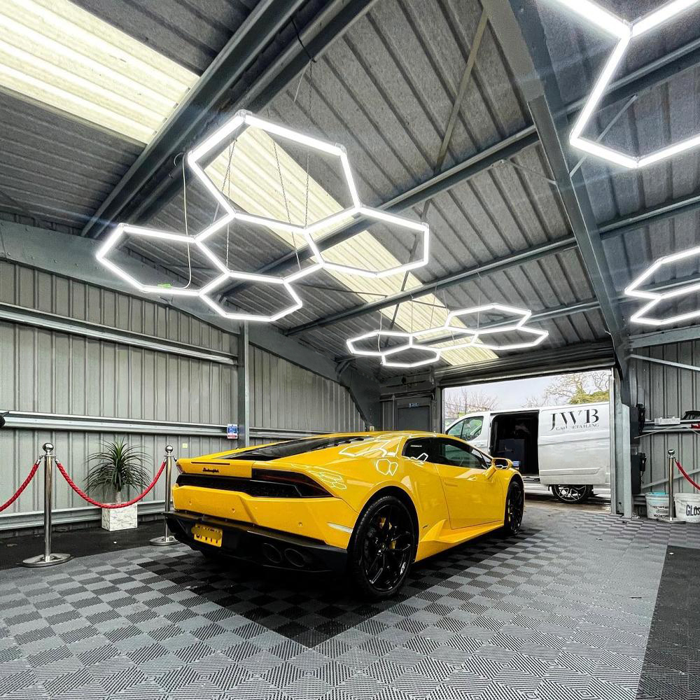 Hexagon Lighting 7 Grid System