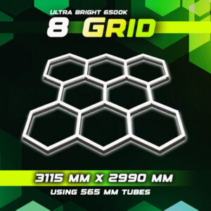 Hexagon Lighting 8 Grid System