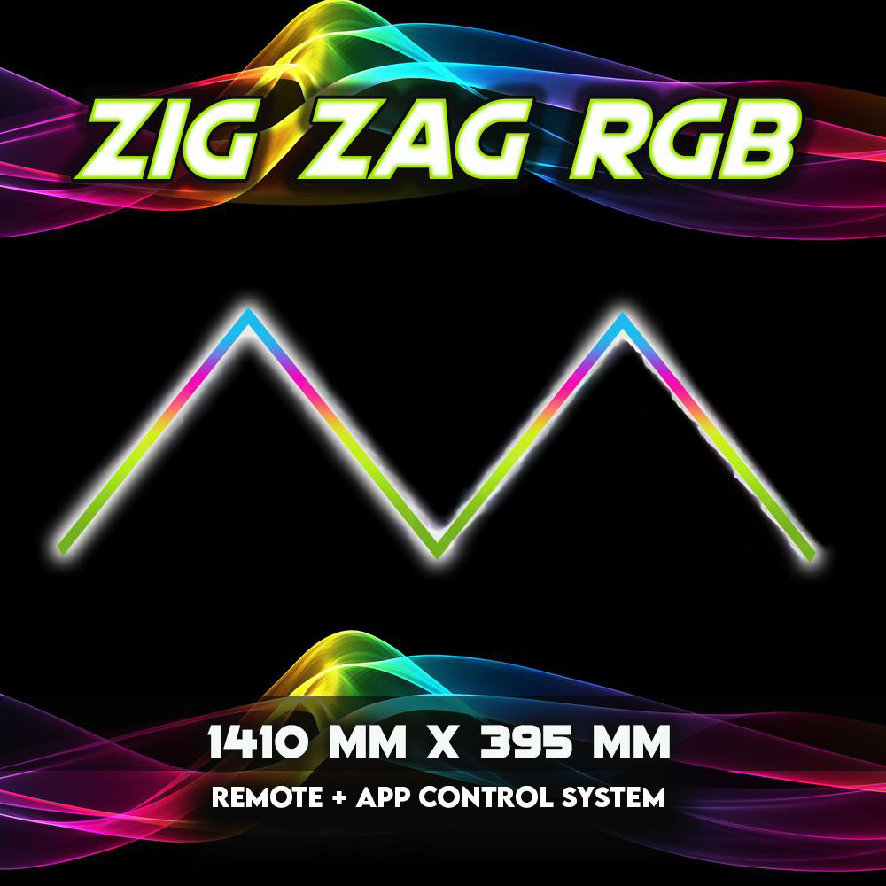 Hexagon Lighting RGB Zig Zig System