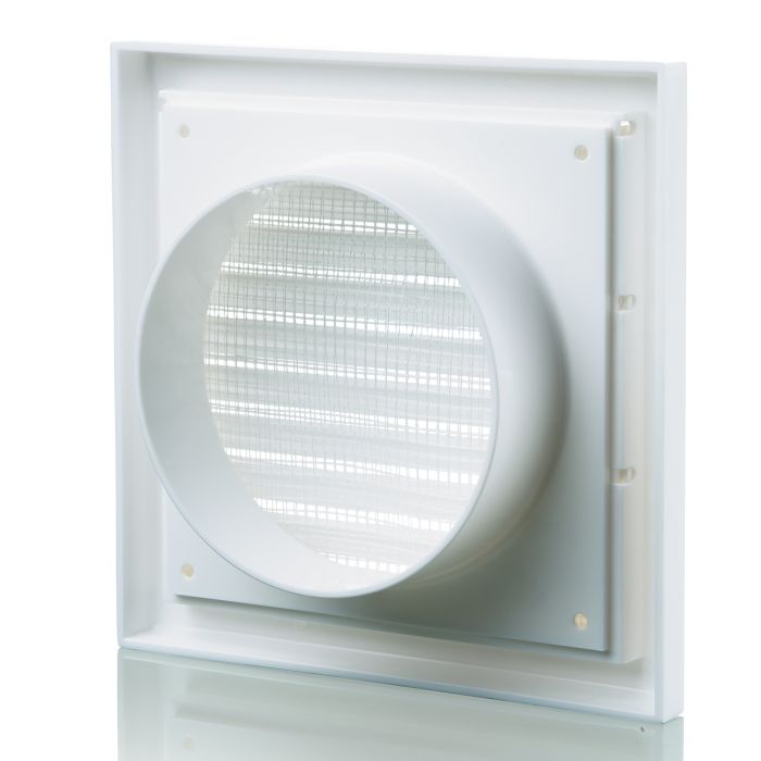 Blauberg KIT-TURBO-E-100-T-DPR Turbo Mixed Flow Shower Fan Kit with Timer
