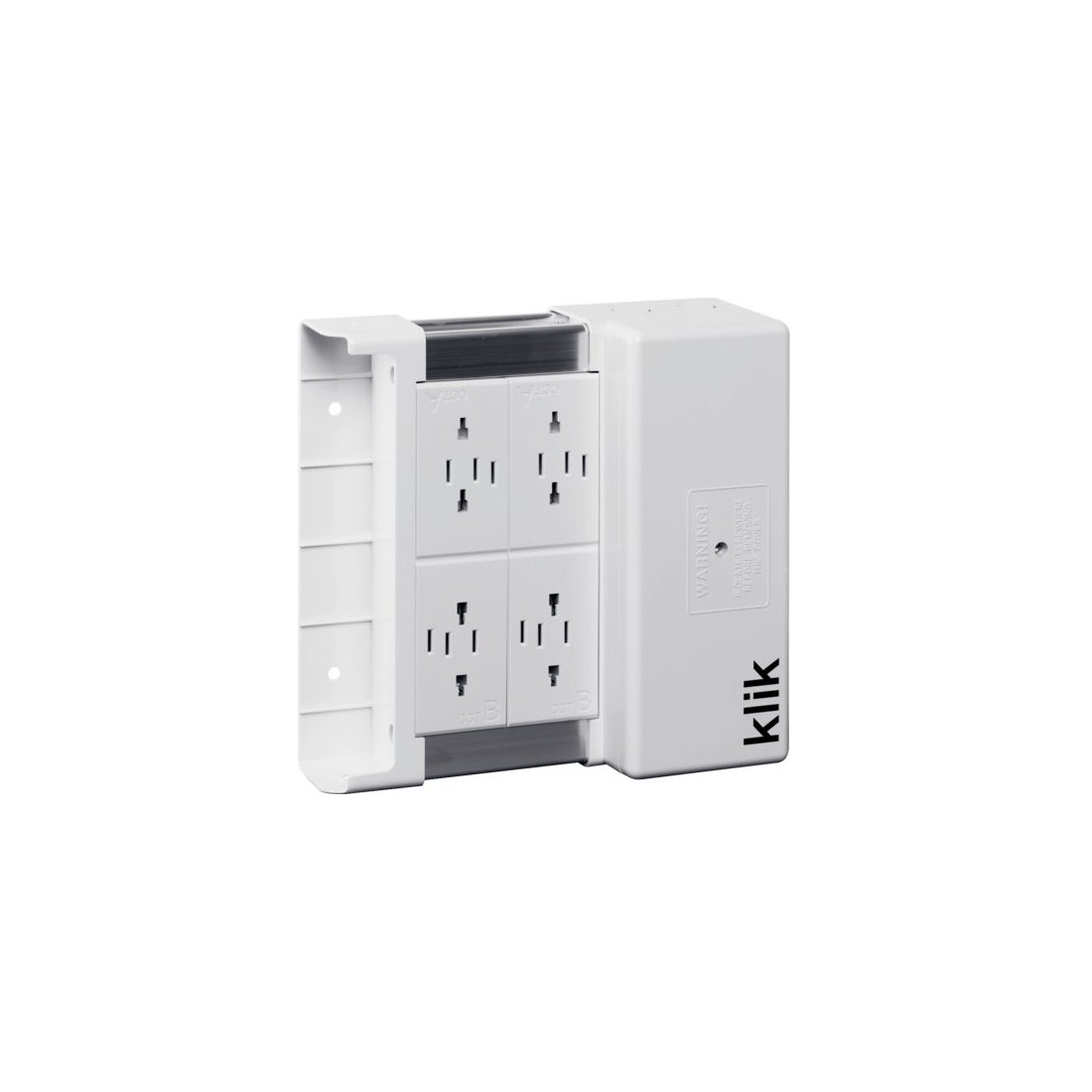 Hager Klik KLDS4 Lighting Distribution Box 4 Outlets