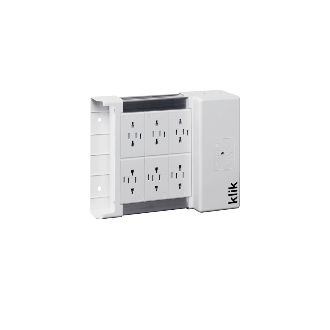 Hager Klik KLDS6 Lighting Distribution Box 6 Outlets