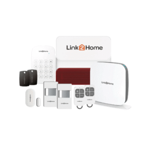 Link2Home L2H-SECUREKIT Secure WIFI & Zigbee Smart Wireless Alarm