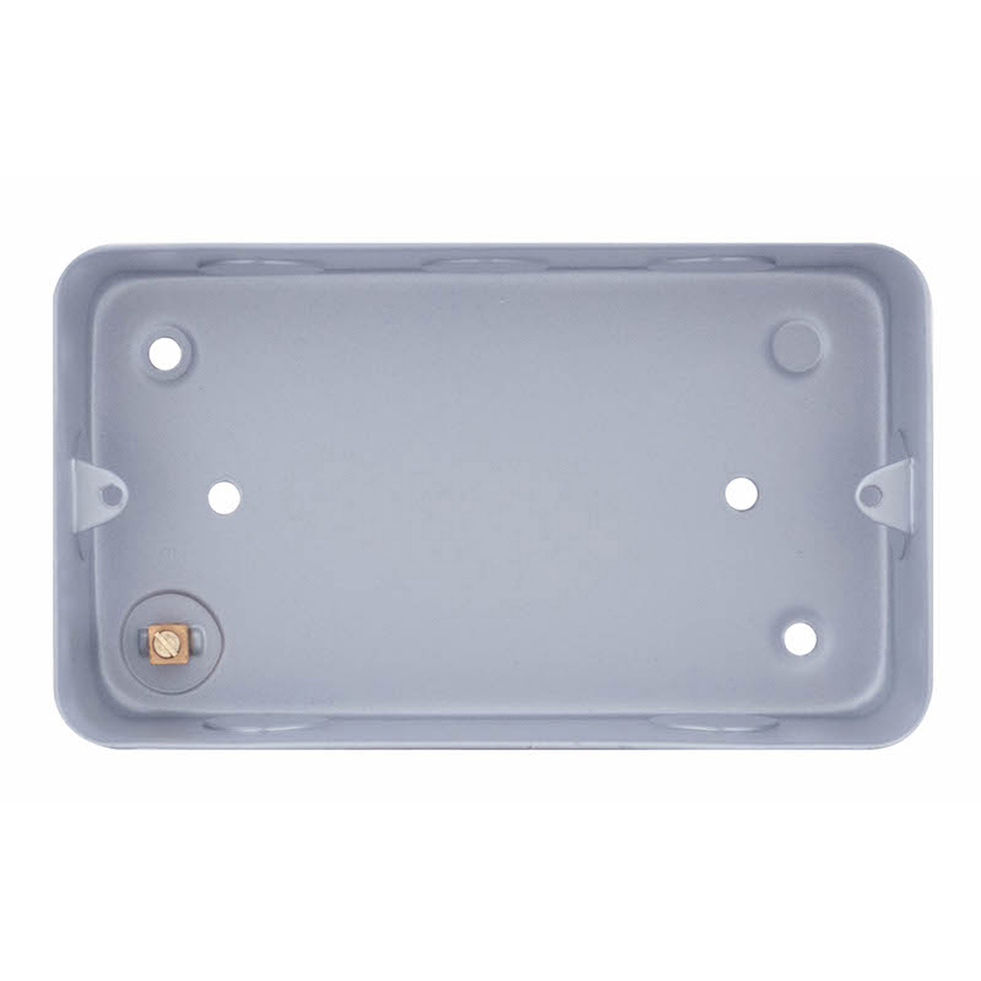 Surface Mounting Box - 2 Gang - Range Selectric Metal Clad