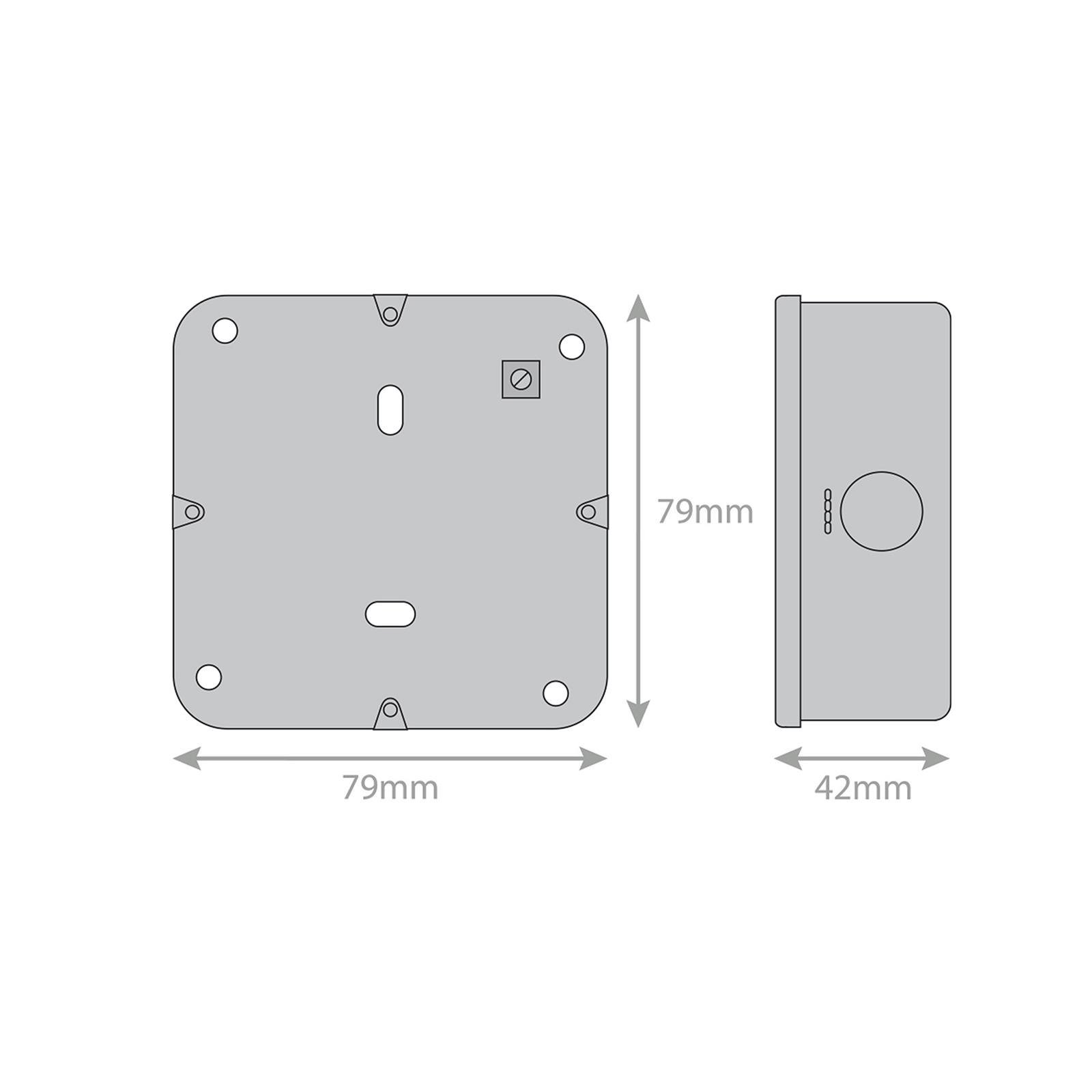 Surface Mounting Box - 1 Gang - Range Selectric Metal Clad