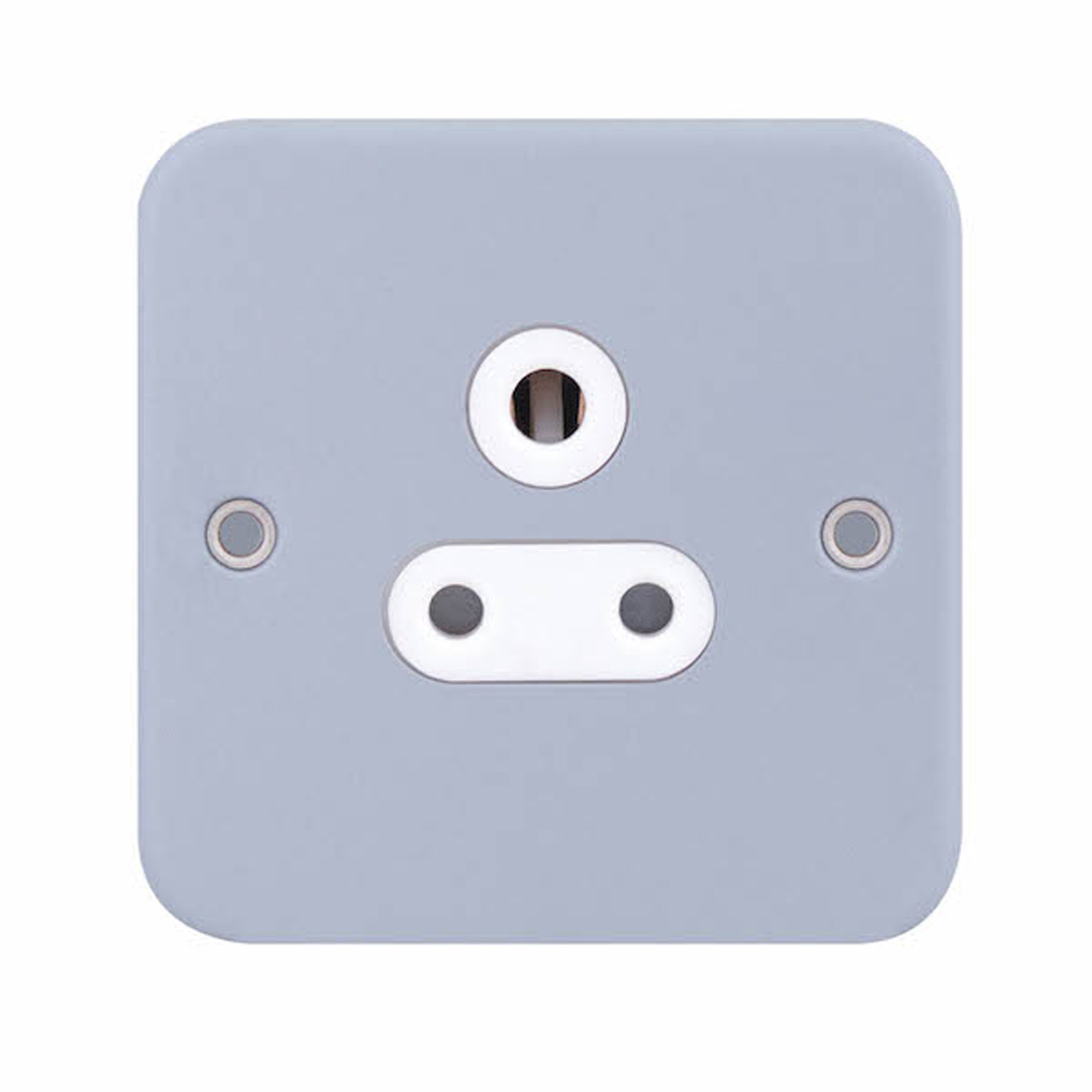 5 Amp Round Pin Socket - 3 Pin - Unswitched - Range Selectric Metal Clad